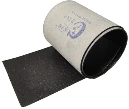 WZHLCX Graphite Cloth Lubrication Pad, 3.28ft (200mm/8, 1), Heat Resistant, Abrasion Resistant, Industrial Grade
