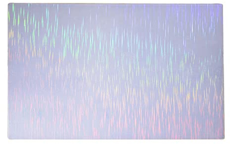 Holographischer Silikon Inlay Regenbogen-Fenster Film Holographischer dekorativer Holo Silikon Blatt Einsatz für Epoxidharz Casting