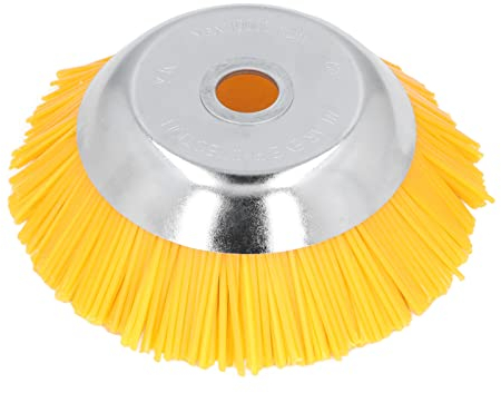 CHEOTIME Desbrozadora De Maleza De Nailon De 25mm, Cepillo De Maleza De Nailon, Cuerda De Paja, Cabezal De Corte De Disco De Oxidación Rotatorio, Recortadora De Eje Recto De Ajuste Universal
