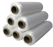 Lot de 6 rouleaux de film étirable manuel transparent 20 microns 50 cm x 250 mètres pour palettes et emballages