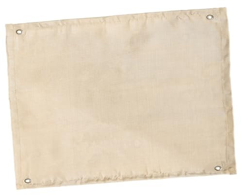 POPETPOP Fireproof Cloth Fiberglass Camping Blanket for Outdoor Fire Resistant Use Portable Fire Blanket for Car Camping and Emergency Scenarios