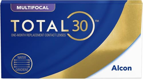 TOTAL30 Multifocal Monatslinsen | 6 Stk | ADD HIGH | -07.75 dpt | Weiche Monatslinsen für Alterssichtigkeit. Wie ein Hauch von Nichts, auch noch an Tag 30. Mit BC 8.4 mm und DIA 14.2 mm