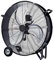 Melchioni Family | Ventilatore Industriale con Ruote, 3 Pale in Metallo, 3 Velocità, Diametro 60 cm, Maniglie e Ruote per Facile Trasporto, Colore Nero