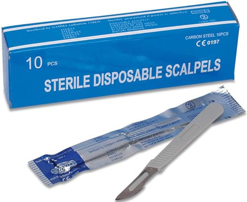 Bisturi monouso sterile (conf.10 pezzi indivisibile)