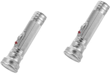 Amosfun 2 Stück Taschenlampe Reise Taschenlampe LED Metall n Für Leistung Kleine Für Outdoor Camp Tragbare