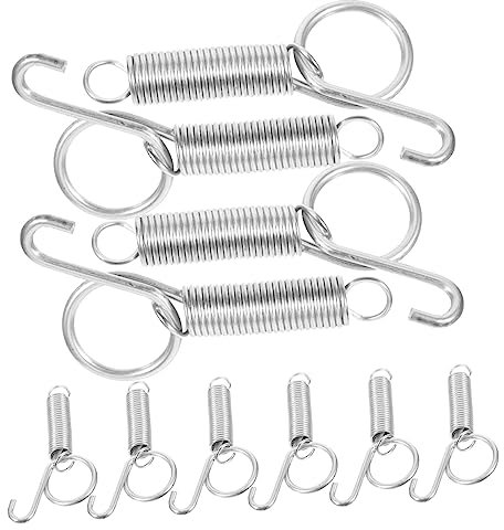 BUGUUYO Rabbit Cage Indoor 10pcs Multi-purpose Pet Cage Door Spring Hook Fixed Hanger