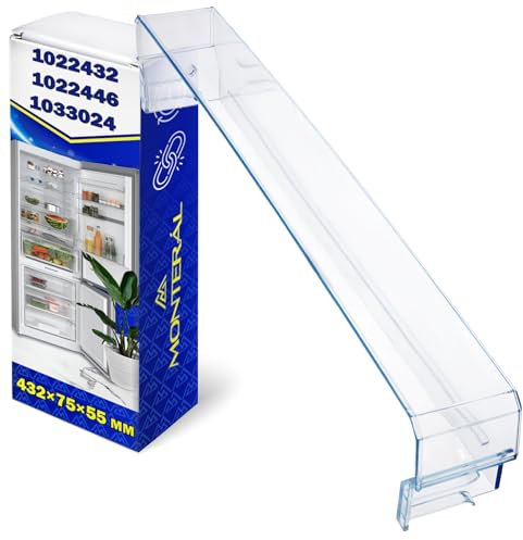 Refrigerator Door Shelf 432x75x55 mm with Original Code 1022432 1022446 1033024 for Amica - 10 Year Warranty - MONTERAL