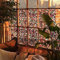 ChicSkin fensterfolie Blickdicht wiederverwendbar, Fensterfolie bunt Herbst Pop Kieselsteine, Statische fensterfolie Wohnzimmer, Schlafzimmer, Küche, Büro buntglas fensterfolie Fensterdekoration