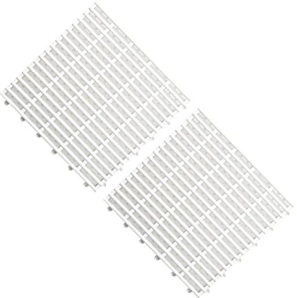 FONDOTIN 2 Alfombrillas Antideslizantes De Ducha Alfombrilla De Tapete De Drenaje 30x30cm DIY