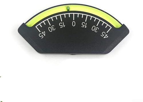 Jotekonoby Horizontaler Neigungsmesser, Auto Winkelmesser Segeln Clinometer, ABS Kunststoff für genaue Neigungsmessung in Fahrzeugen und Schiffen