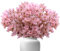 pangutheos Fleur de Cerisier Artificielle, 6 Bouquets de Fleur de Cerisier Artificielle avec 37 Têtes de Fleurs Artificielles en Soie pour Fête Mariage Décoration Intérieure