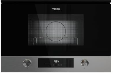 Teka Mikrowelle MS 6220 BIS L, Edelstahl, Mikrowelle mit Grill, 22 Liter