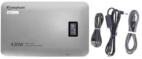 PowerSmart Externer Akku 58800mAh Power Bank USB Ladegerät für iPhone, ipad, DVD Players