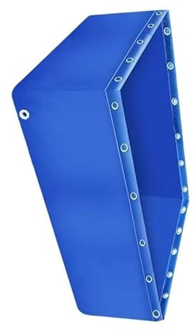 Aquarium-Pool aus PVC-Leinwand – reißfester Wasserspeicher for Salzwasserfische, 3 x 3 x 0,5 m mit Ablassventil(2x2x1m)