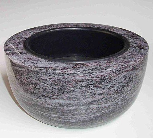 designgrab Modern Grande XL Grabschale Durchmesser 40 cm aus Granit Orion