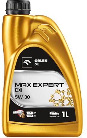 ORLEN Motoröl 5w30 1L Mid SAPS - Motorenöl 5W–30 - Öl Auto - Ol 5w30 - Motoröle Für Autos - Motor Öl Vollsynthetisch - ACEA: C3, C2