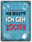 Metallschild mit Spruch: Mir reicht's! Ich geh zocken Blechschild Schild