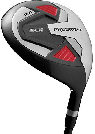Wilson Golf Pro Staff SGI Driver MW 1, Golf Clubs for Men, Right-Handed, Suitable for Beginners and Advanced Players, Graphite, Grey/Light Blue, WGD1510001