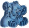 Cuticuter CGSIMBA Keksausstecher, Pla, blau