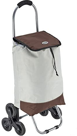 Linea Garden Friend Trolley Spesa Trio Beige Bicolor