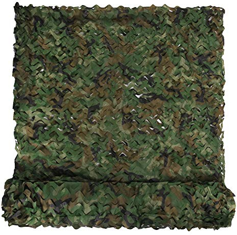 LOOGU Tarnnetz für Sichtschutz Sonnenschutz Abdeckung Verschiedene Größen und Farben Tarnung Camouflage Netz für Haus Garten Camping Jagd