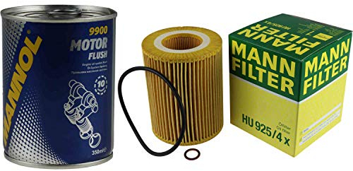 Original MANN Ölfilter HU 925/4 x + SCT Motor Flush Motorspülung