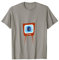 Televisor retro moderno de mediados de siglo Camiseta