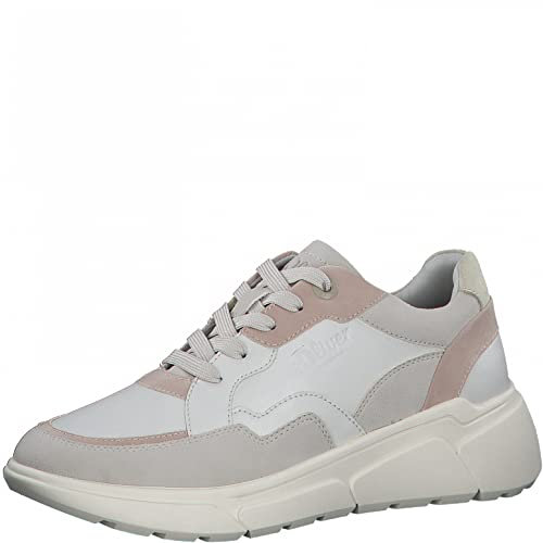 s.Oliver Damen 5-5-23644-28 Sneaker, Cream Rose, 39 EU