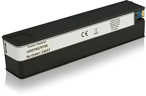 Inkadoo Toner für HP 973X (Schwarz) PageWide Pro 450 Series, PageWide Pro 470 Series, PageWide Pro 570 Series Tonerkartusche, Tonerpatronen, Drucker Toner