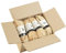 Clairefontaine 196071C - Packung mit 8 Geschenkbändern aus natürlichem Bast 50g, 1 Pack, Naturbraun