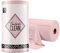 Fantasticlean Microfiber Cleaning Cloth Roll -75 Pack, Tear Away Towels, 12 x 12, Reusable and Washable Rags (Pink)