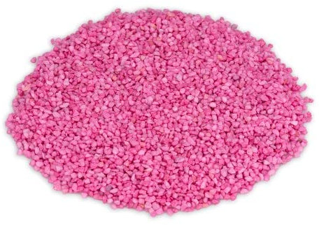 NaDeco Dekogranulat im Beutel, Gewicht ca. 1kg, Körnung 2-3mm, 15 Farben zur Auswahl | Farbsand | Zierkies | Deko-Kies | Quarzsand | Streusand | Farbiger Deko-Sand, Farbe:Pink