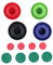 12 St¨¹ck 96 Mm Air Hockey Dr¨¹cker und Pads, Tisch Air Hockey Pucks Zubeh?r, Spieltische Zubeh?r(Tippe A)Fishing toys toy tents desktop interactive toys