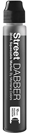 Montana Colors MTN Street Dabber Farbe, Schwarz, 30 ml