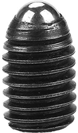 10 Pezzi M8 Filettatura Esagonale M8 Vite a Ricircolo di Sfere in Acciaio Al Carbonio, Set di Stantuffi a Sfera in Acciaio Al Carbonio con Presa L25-204Y (M8*12(10 PZ))
