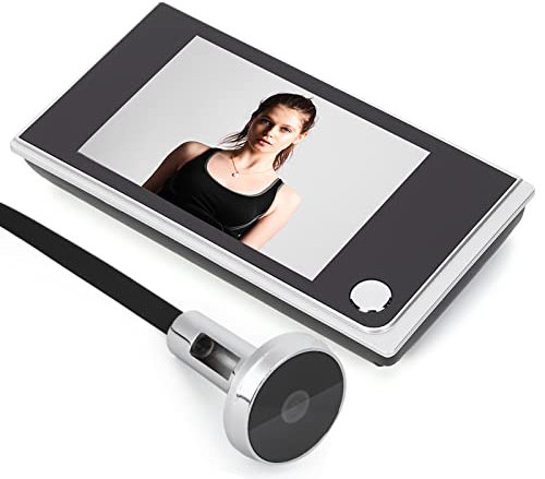 Door Eye Hole Camera Wifi Spioncino per Porta D'ingresso 3.5 Digital Lcd Spioncino da 120 Gradi Viewer Foto Visual Electronic Cat Eye