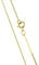 Arranview Jewellery 9ct Yellow Gold 0.5mm Diamond Cut Curb Chain 20/50cm