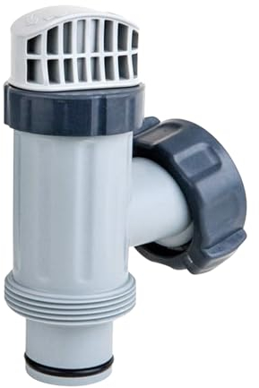 Absperrventil, Absperrhahn Für Intex Pool | Pool Zubehör Kompatibel Mit Allen Anschluss Ø 38 Mm | Pool Plunger Ventil Für Oberirdischen Pool | Kolbenventile Pool Ersatzteile (1PC)