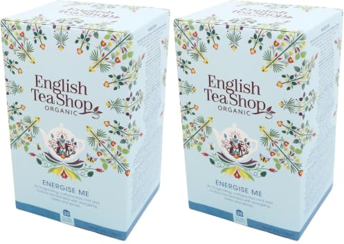 English Tea Shop Organic Fairtrade Energise Me Tea 30 g (Pack of 2)