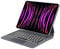 Occtingkind, Magic Tastatur für iPad Pro 12.9 Zoll (2018/2020/2021/2022), Für das iPad Pro 12.9 Magnetische Magic Keyboard, QWERTZ Layout, Trackpad, Hintergrundbeleuchtung, USB C, Bluetooth, Schwarz