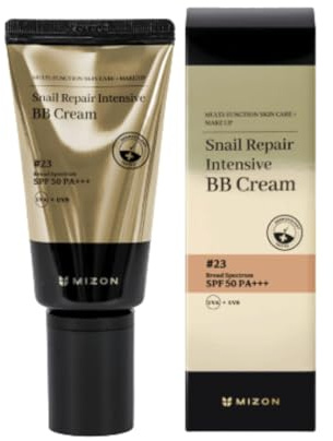 MIZON Snail Repair Intensive BB Cream #23 SPF50 50 ml - BB cream with snail mucus