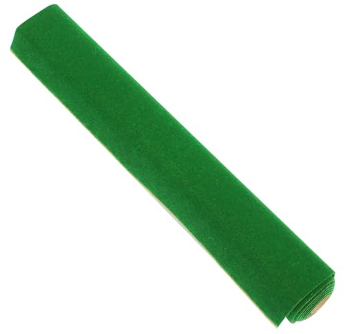 Operitacx Kunstrasen Matte für Sandtisch Modellbau – 122x41cm Kunststoff Rasenmatte Realistische Landschaftsdekoration für Modelleisenbahn Gartenspielzeughaus und Architektur