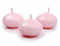 PartyDeco - Schwimmkerzen, Farbe Rosa, SDMAT40-081-OP