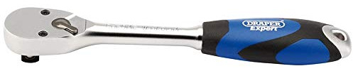 Draper 26722 1/2-Inch Square Drive Sealed Head Reversible Soft Grip Pro Ratchet