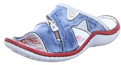 KRISBUT Damen Pantoletten 2209-7 blau 386395
