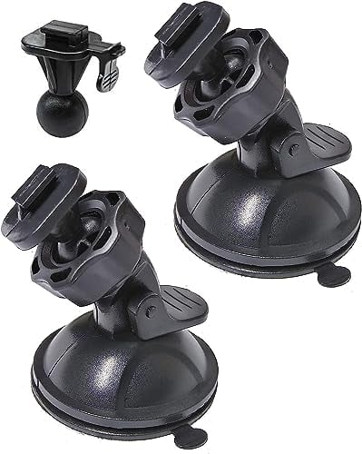 Dash Cam Suction Mount for Transcend/YI/Nextbase HD DVR 202 402G 512G Driving Recorder, Easy to Install and Use, Strong Suction Power Removeable