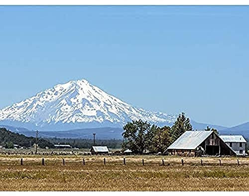 Highsmith Mount Shasta California Landschaft Foto Kunstdruck Leinwand Premium Wanddekoration Poster Wandbild
