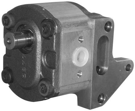 Presa di forza pompa idraulica per Fiat, diametro asse 17mm / 17mm, distanza di fissaggio 76mm