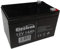 Batterie rechargeable au plomb 48 V 12 V 14 Ah adaptée pour UPS alarmes solaires, traction électrique trottinettes vélo max 250 W