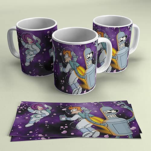 Futurama Taza,Unidad regalo desayuno amigo invisible,cumpleaños